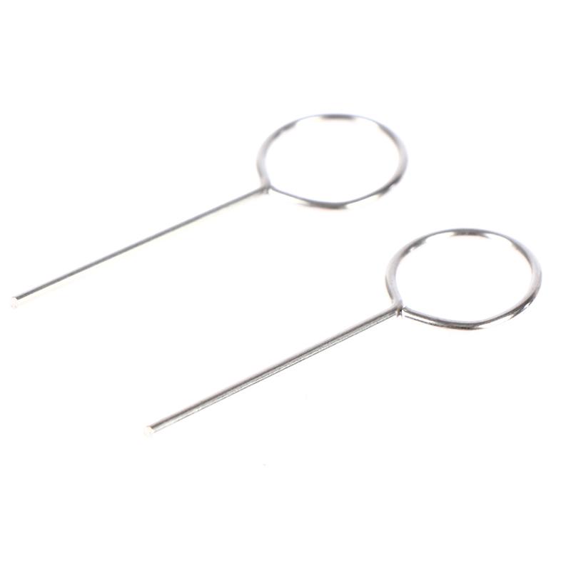 20 Stück/Los Universeller SIM-Kartenfach-Auswerfer Auswerfstift Schlüssel Entfernungswerkzeug für Telefon