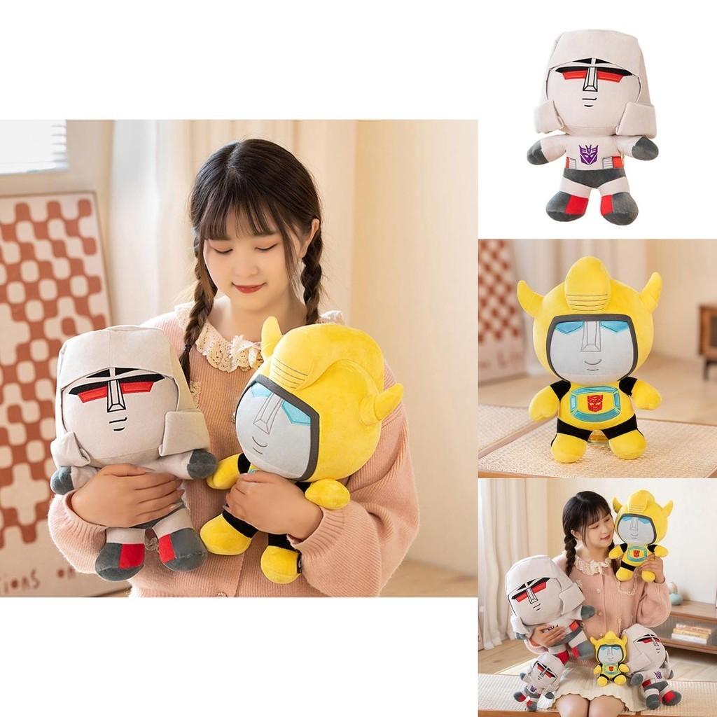 Neuer Cartoon Transformers Bumblebee Plüschroboter für Jungen