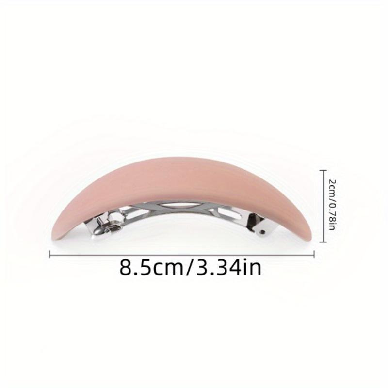 Solid Color Hair Clips Hair Barrettes Strong Hold Vintage Hair Clips Cute Hair Styling Clips Metal Hair Clasps Accessories For Women