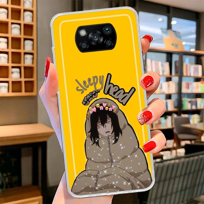 

My Hero Aizawa Shouta Cover Phone Case For Xiaomi Poco F7 Ultra X7 X6 X5 Pro M7 Redmi 15C 15 13C 13 12C 12 10C 10 9A 9C 9T 9 She Redmi 9C