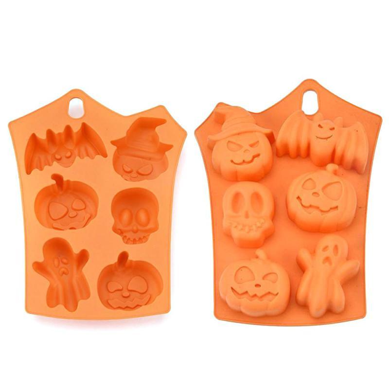 1~10PCS Silicone Molds Pumpkin Mold For Baking Pan For Pastry Confectionery Chocolate Mold Bakeware mould Maker