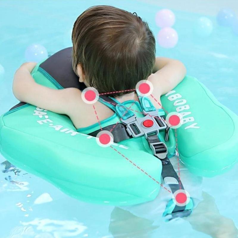 Baby Infant Waist Float Swim Ring Non-inflatable Floats Pool Toys Swim Trainer