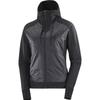 Warm Hooded Breathable Jacket Women Jackets Deep-Black LC2108600