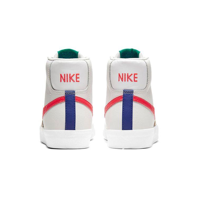 Nike Blazer Mid '77 GS Platinum Tint Bright Crimson Scarpe Lifestyle per Bambini DA4086-004