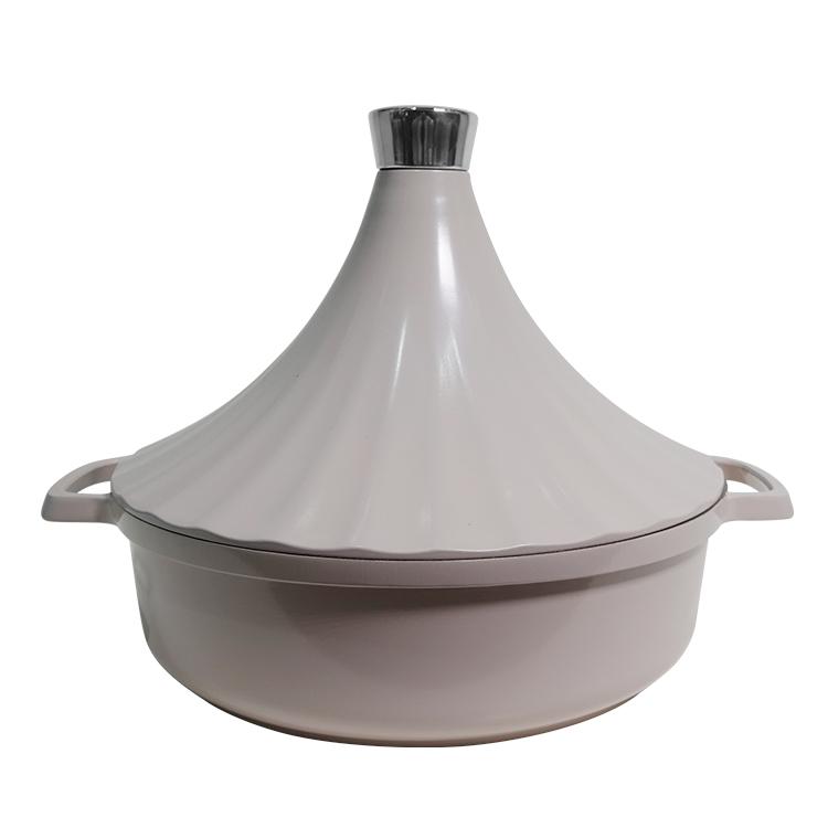 

28Cm Taji Classic Metal Pot for Soup Baking Pretty Kitchen Supplies 3-4L белый