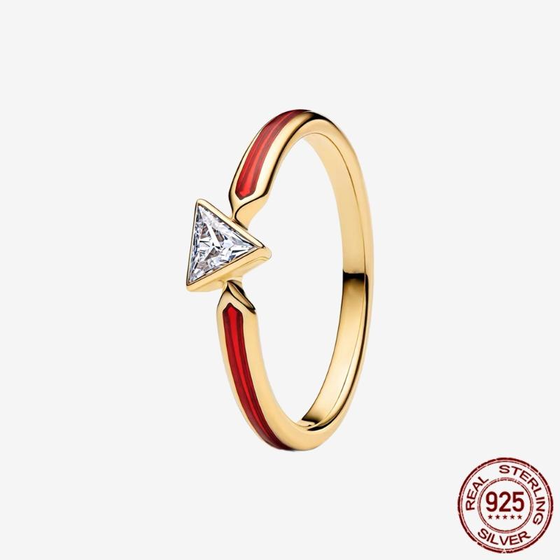 

Рождественские кольца-тиары из стерлингового серебра 925 пробы с блестящими бабочками и сердцами для женщин, DIY украшения, Свадьба, Подарок, Оригинальные 6