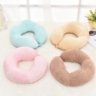U-Shape PP Cotton Travel Pillow for Neck Support