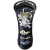 Blue Moon Driver/DW 5 Series Headcover [Fujin Raijin] Golf Club Cover 2025 Model (Black)