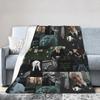 Dracor Malfoye Blanket Dracor Malfoye Plush Vintage Soft Throw Blankets for Bed Sofa Decoration