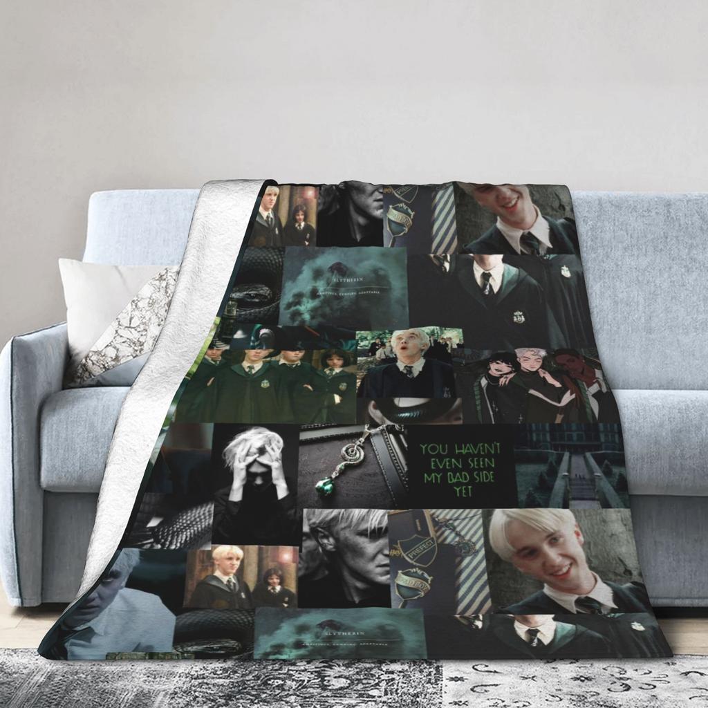 Dracor Malfoye Blanket Dracor Malfoye Plush Vintage Soft Throw Blankets for Bed Sofa Decoration
