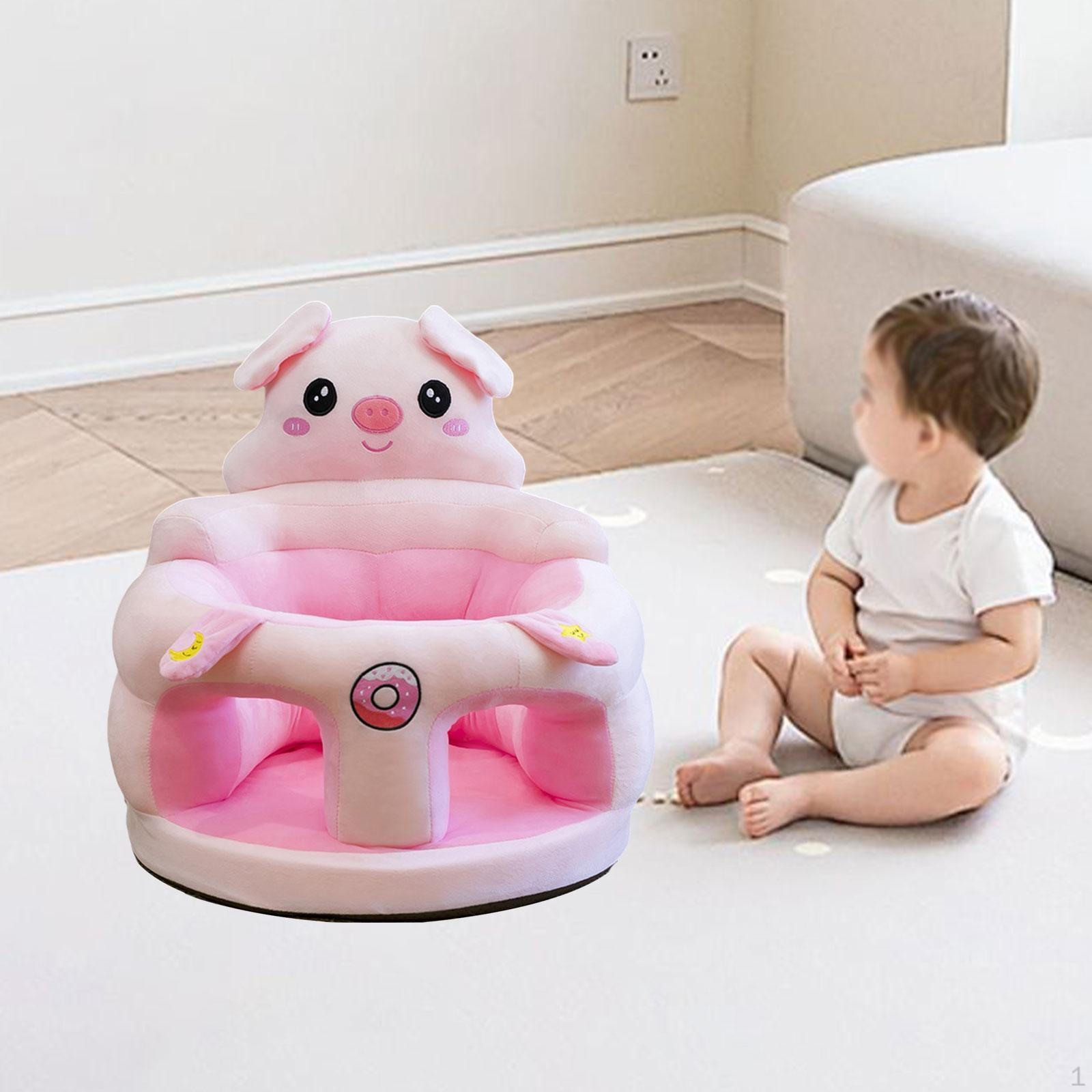 

Infants Support Chair Learning to Sit Versatile Cartoon for Girls Boys Gift green рожевий