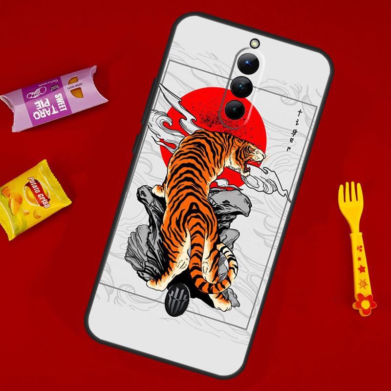 

Fashion Animal Tiger Art Case For ZTE Nubia Red Magic 8S 9S 10S 8 9 10 11 Pro Plus 6 7 6S 7S Pro 6R 5G 10 Air Cover Red Magic 8S Pro