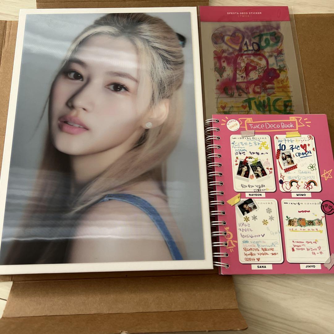 

[USED] TWICE Deco Book A4 Size Trading Cards