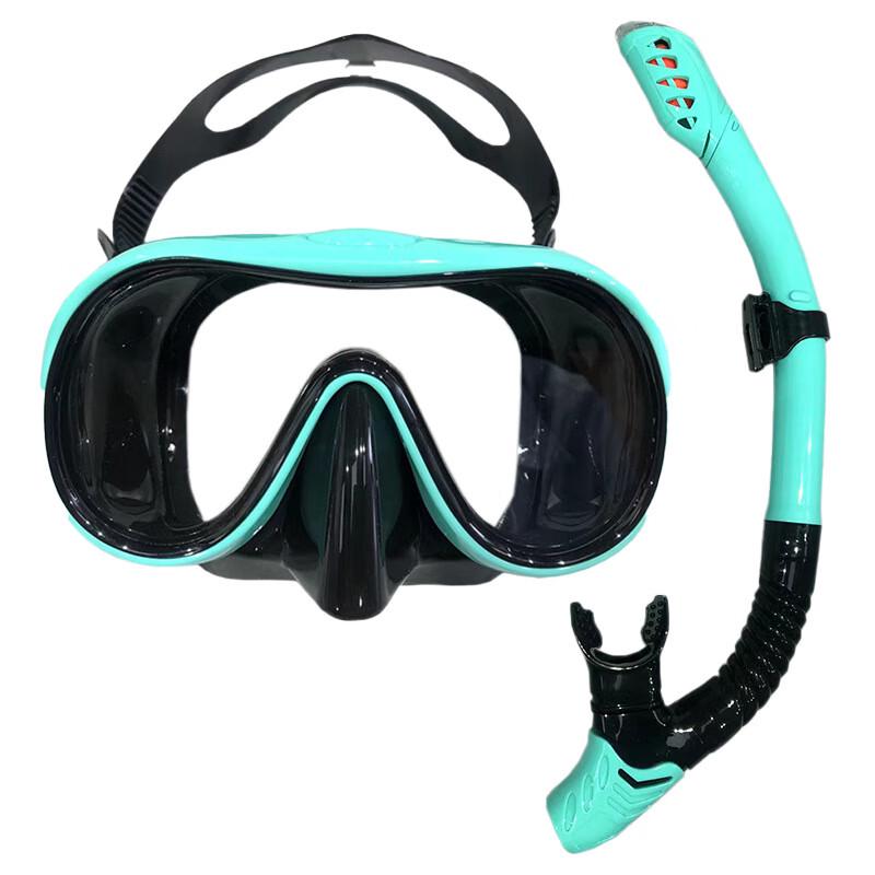 Alliance Envoy Adult Large Frame Diving & Snorkeling Mask Set