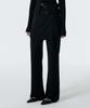 MUSINSA STANDARD WOMAN Women'S Skirt Layered Jersey Pants [Black]