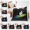 Astronaut 2D Digital Printing Thickened Lamb Wool Crystal Fleece Blanket Blanket