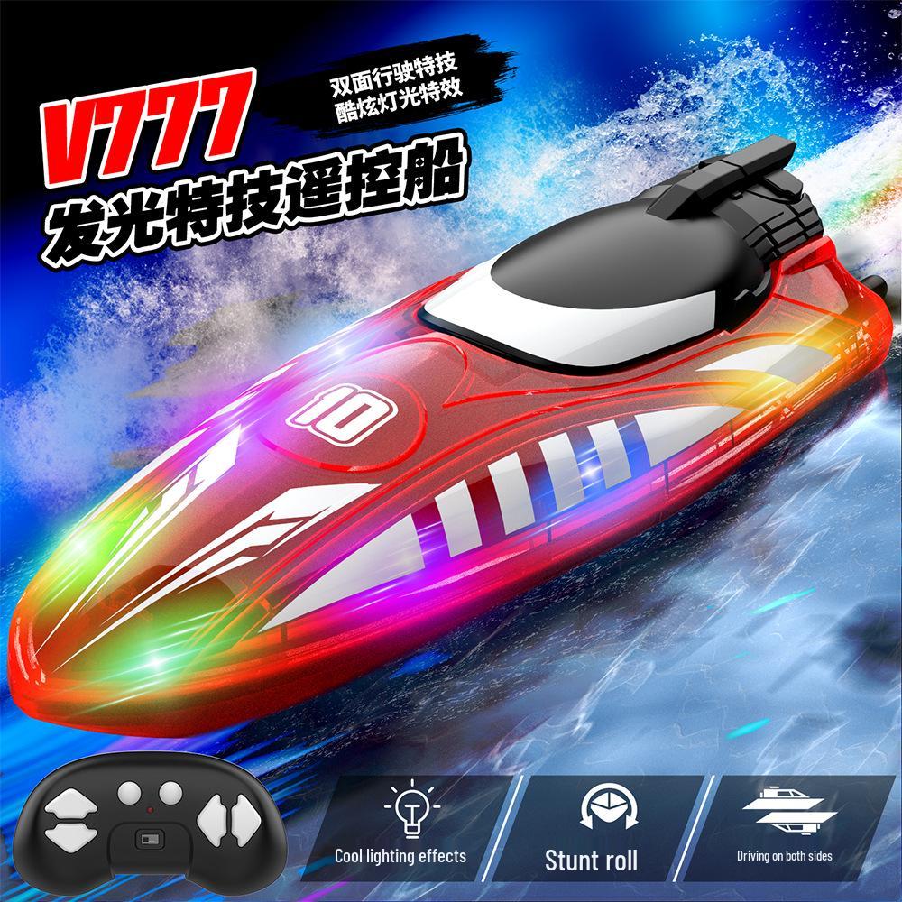 Smart RC Speedboat for Kids - Outdoor Educational Toy