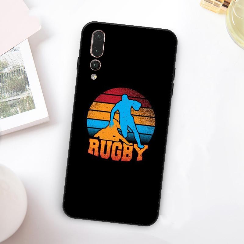 Rugby For Huawei Nova Y60 Y70 Y90 Y72 Y73 Y61 Y91 7i 8i 11i 12i 12s 9 10 SE P20 P30 P40 Lite Case