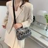 Women's Shoulder Bag,Ethnic Style Canvas Hobo Bag