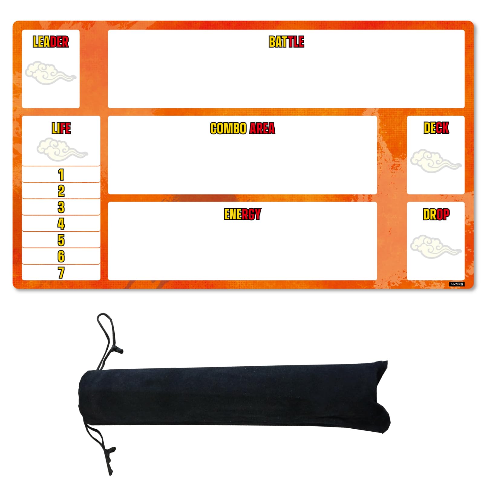 

Небеса карточных боев dbfw Игровой коврик Легко понятное Руководство в рамке в комплекте Половина Одиночный 35 x 60 см Чехол в комплекте Коврик для мыши оранжевый