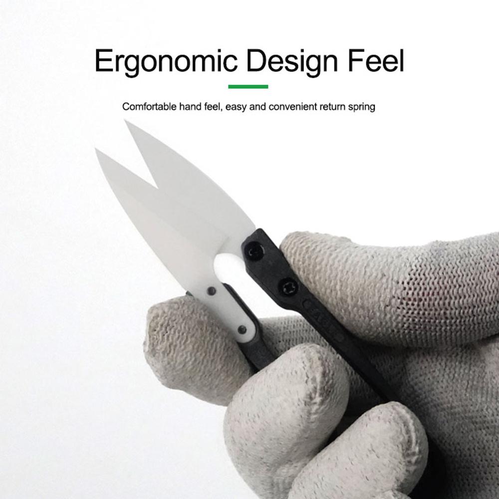 RELIFE RL-102 Ceramic Insulated U-Shaped Scissors for Battery Repair Scissors Cut Battery Cable Tool
