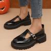 Fashion Ladies Shoes 2025 Brand Buckle Strap Women's High Heels Fashion Round Toe Office and Career New Plus Size Comfortable High Heels