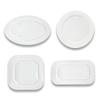 Wuhe Ruyi Linglong 11-inch White Square Melamine Plate