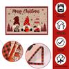 Linen Christmas Gnome Placemats Faceless Doll Kitchen Table Decor Christmas Decorations for Home 2026 Navidad New Year Table Mat