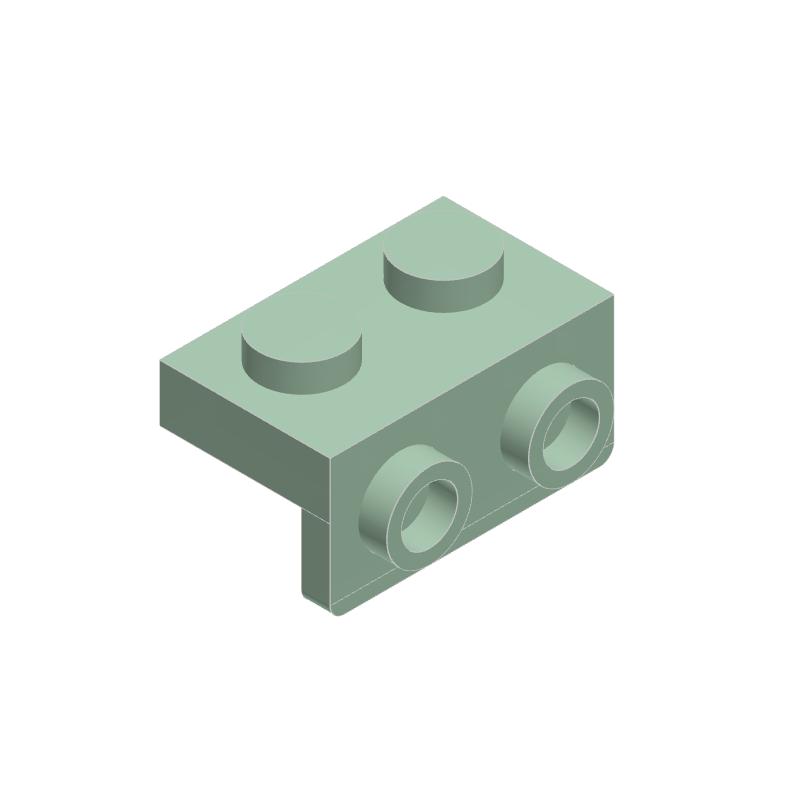 50 pièces 99781 Support 1 x 2 - 1 x 2 Briques Collections Vrac Modulaire GBC Jouets Pour Technique MOC Ensemble Blocs de Construction Compatible