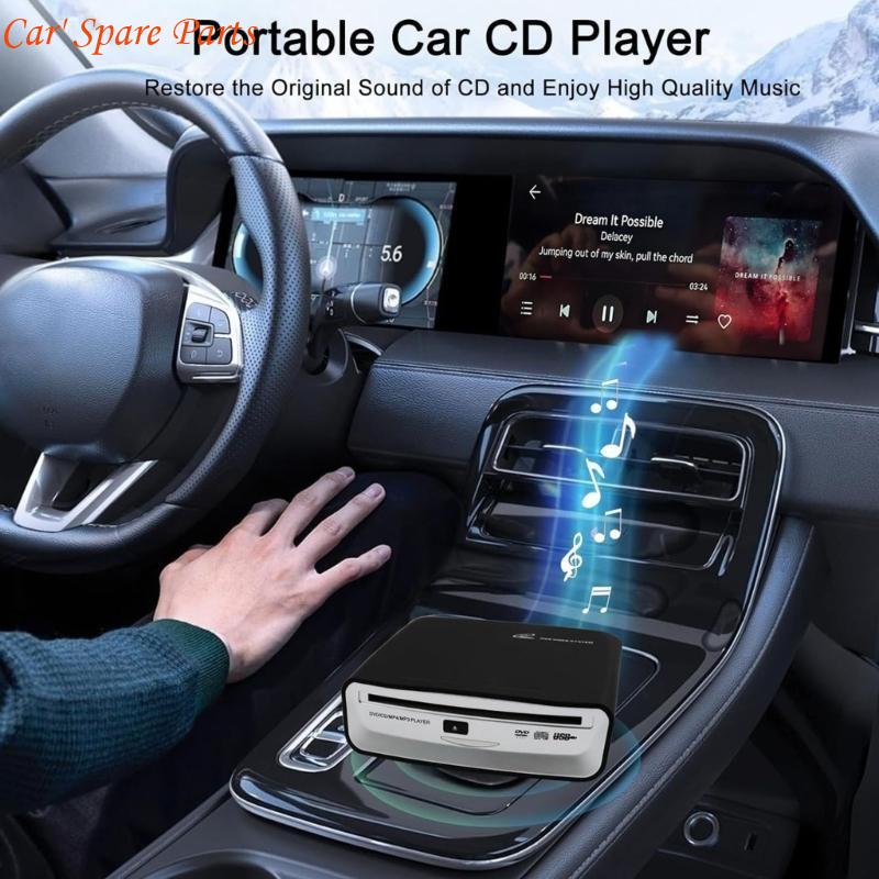 

Y4UA Car External Stereo Radio Dish Box DVD Player with USB Port for Effortlessly Installation and Reliable Music Playback CN