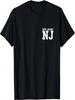 New Jersey - NJ - Minimalistic Pocket Design - Classic T-Shirt