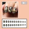 Press on Nail Vintage Jurassic Dinosaur False Nail Art With Easy Application And Removal For Fashion Nail Enthusiasts