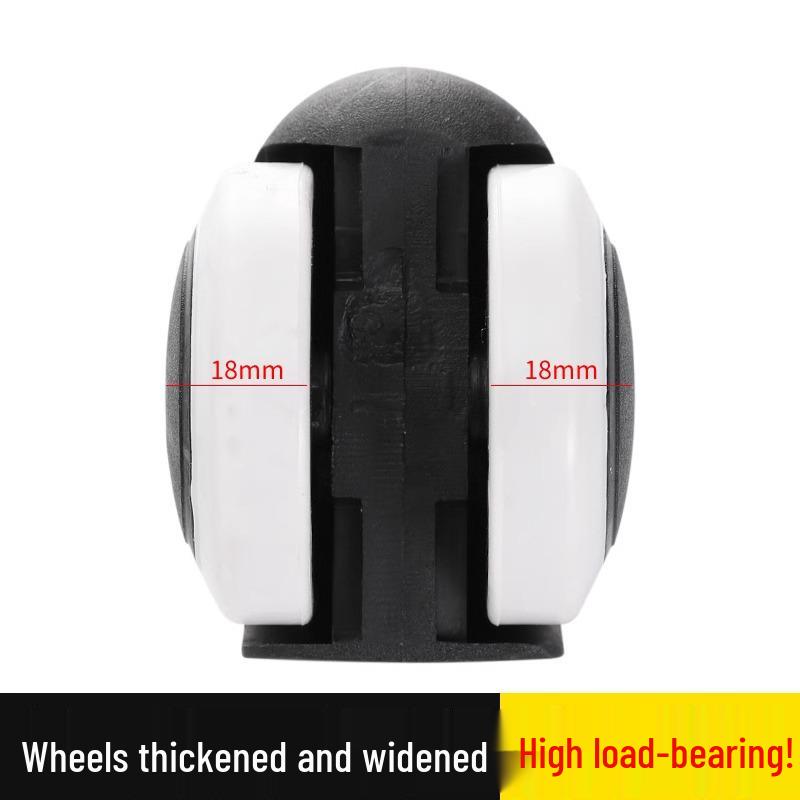 Silent Office Chair Swivel Casters - Universal Rollers & Accessories