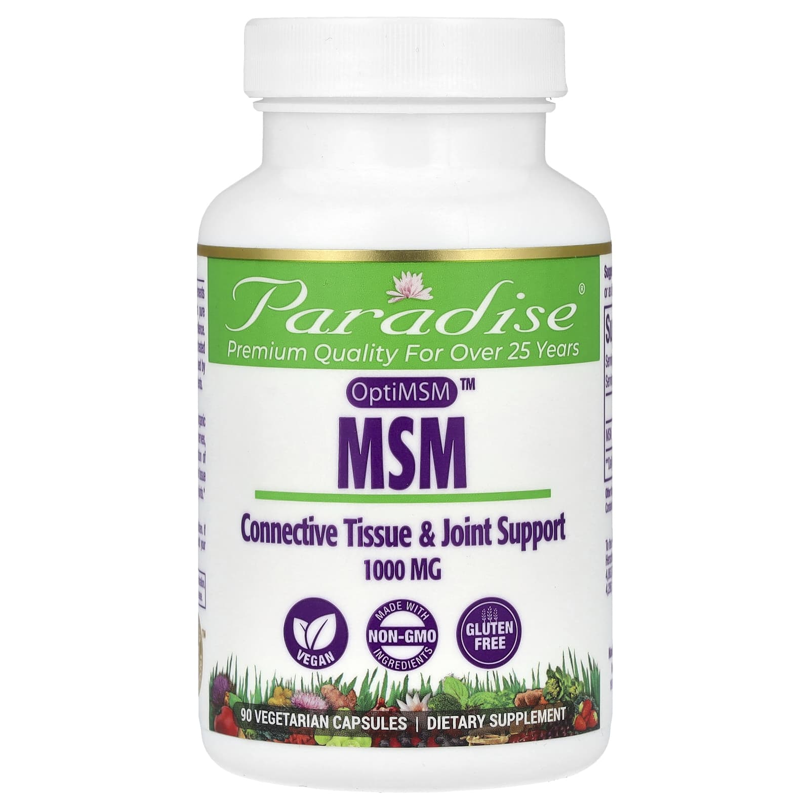 

MSM, 1,000Mg, 90 Veggie Capsules