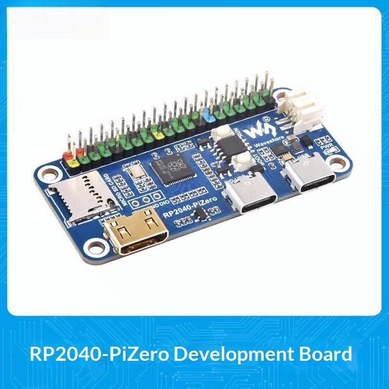 RP2040-PiZero Development Board, RP2040 Dual-Core, Raspberry Pi GPIO Compatible