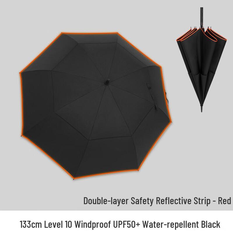 B&S 10-Level Windproof Automatic Double-Layer Straight Umbrella