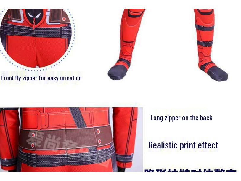 Combinaison Spider Hero Deadpool - Costume Cosplay d'Halloween pour Enfants et Adultes