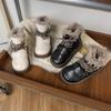 Autumn and winter  bread shoes, children's cotton boots