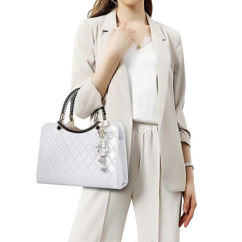 Women's Shiny Patent Leather Wallets Satchel Handbags Fashion Women Top Handle Handbags Shoulder Bags