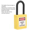 Lockout Tagout High Heat Impact Includes for Electrical Factory Work Maintenance and and Disaster Prevention Padlock, Insulated, Strength,