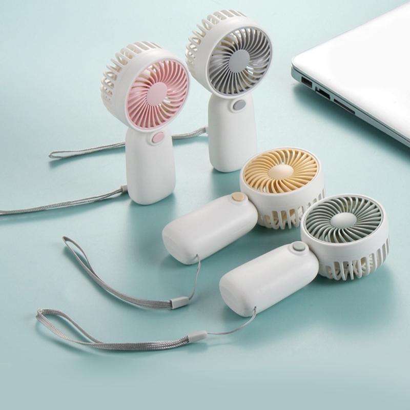 Rechargeable Pocket Fan Lightweight Portable Cooling Device For Office Camping Commuting With Silents Operations