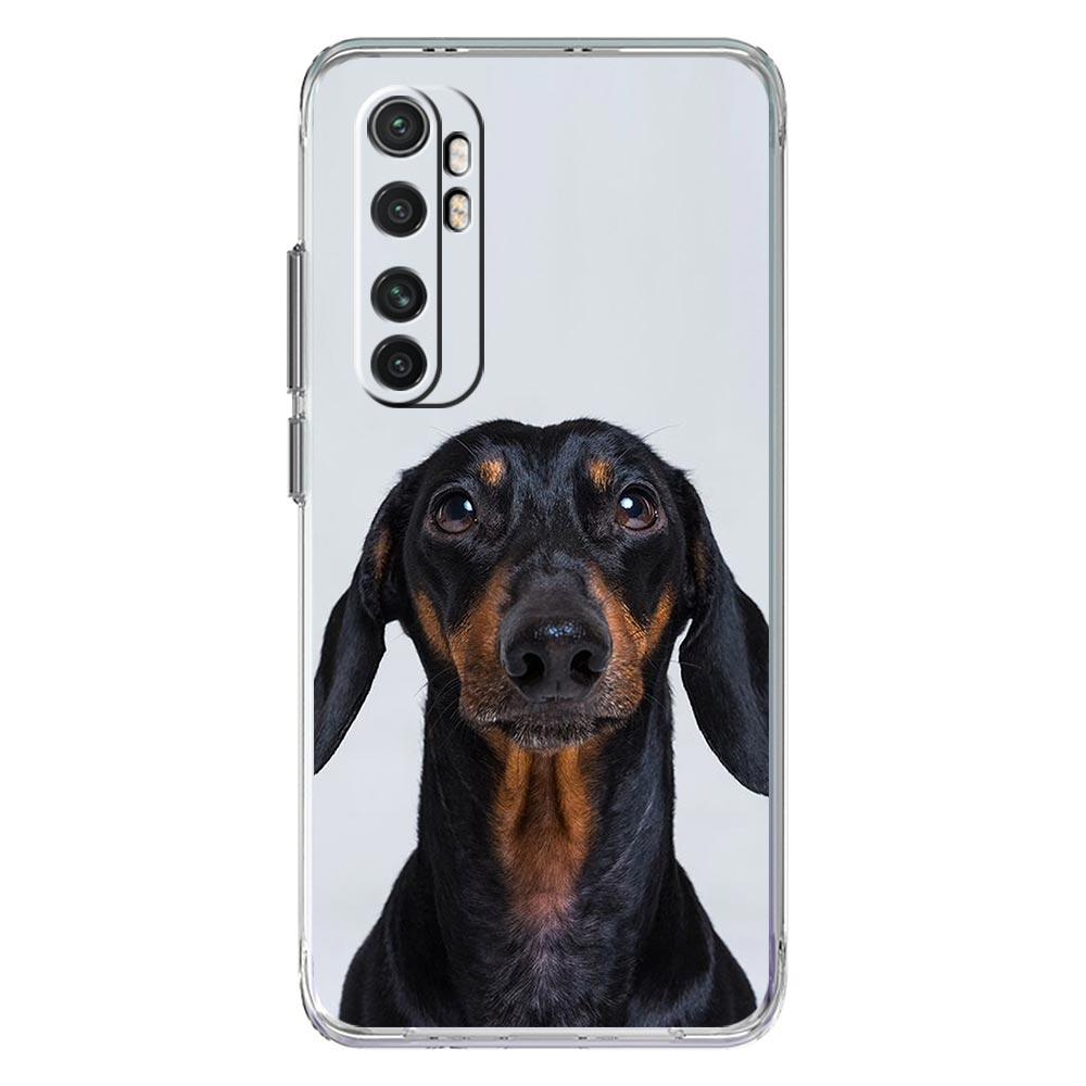 Dachshund Sausage Dog Phone Case For Xiaomi Mi 14 13 13T 12T 10 12 Lite 11 Ultra 11X 11T Pro Poco X6 X5 X3 NFC F6 5G Clear Cover