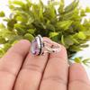 Natural Iolite Gemstone 925 Sterling Silver Jewelry Handmade Ring Gift For Her RR-57-10