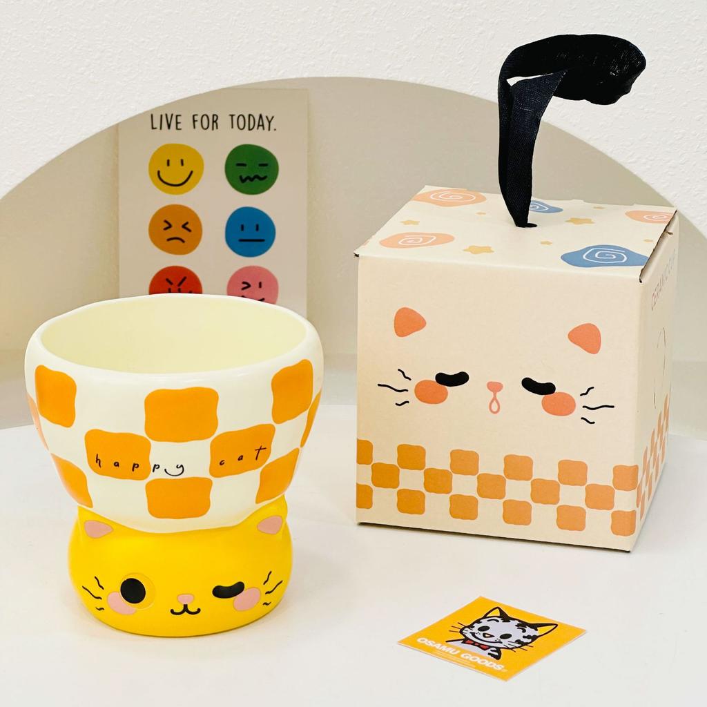 Creative and Personalized Small Animal Shape Single Cup High Temperature Resistance Ceramic Cup Office Drinking Cup Girl Cartoon Cute Cup