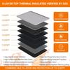 Fireproof Document Bag (5200℉) with Fireproof Organizer Travel Case,8 Layers Safe Money Bag Storage for Important Documents,Cash,Valuables
