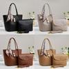 Crossborder Style Mother Bag With Pu Leather Water Bucket Design For Daily Use