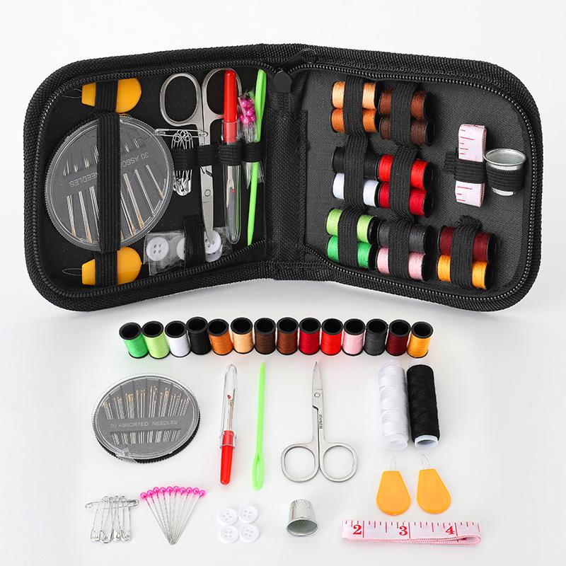 

Портативный набор для шитья для дома из 72 предметов Small чёрный