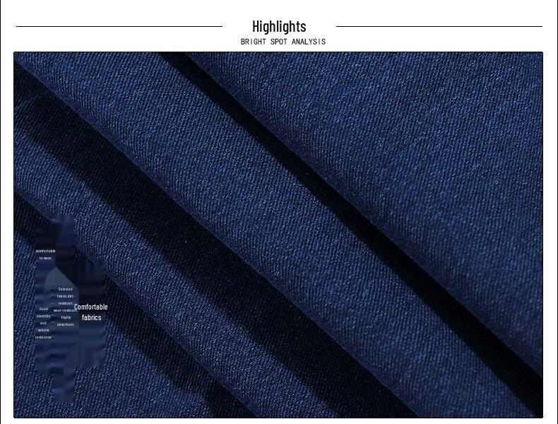 High-Waisted Straight Summer Jeans for Middle-Aged & Elderly Women - Casual Grandma Pants