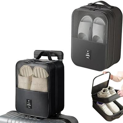 Business Travel Shoe Bag, Portable Large Capacity Shoe Storage Bag, Three-layer Shoe Bag Storage, Slippers Dust Bag