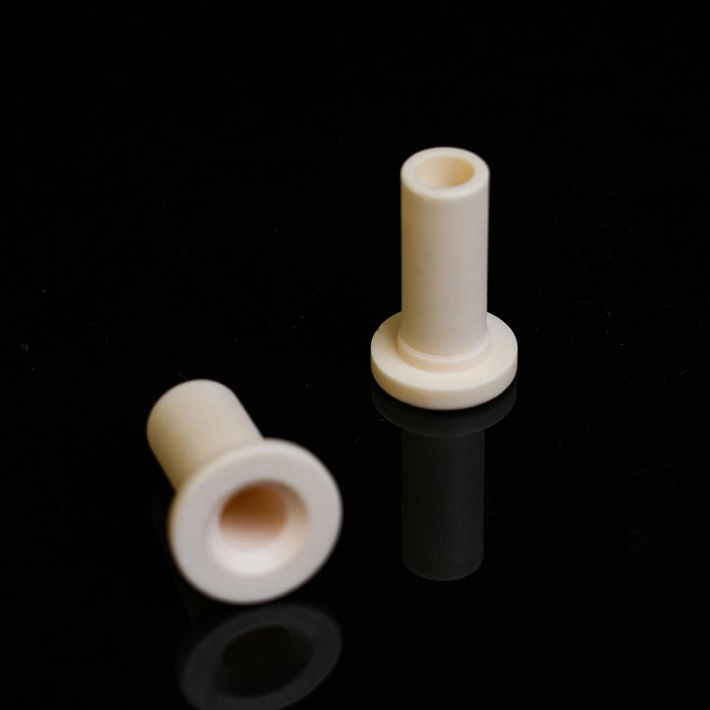 99 Alumina Ceramic T-type Recessed & Convex Corrosion-Resistant Thermocouple Protection Tube Nozzle